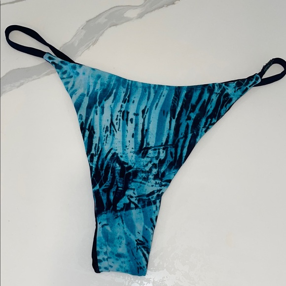 Other - Parah Teal Blue Tie-Dye Women's Swim Bottom Size 44 It - M USA